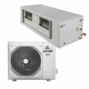 خرید اسپلیت کانالی هواساز 36000 مونتاژ Evvoli-ds3651