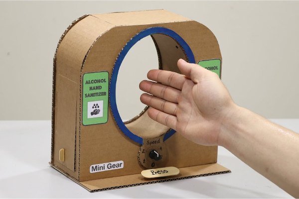 ساخت دستگاه ضدعفونی کننده اتوماتیک در خانه