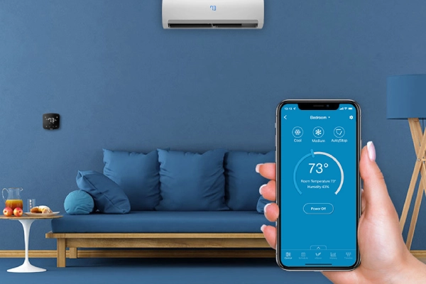 کنترل کولر گازی با موبایل