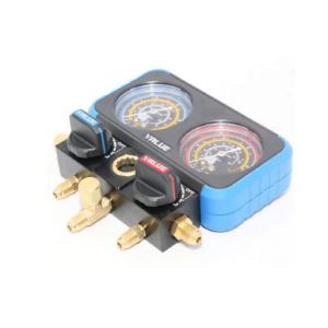 گیج اندازه گیری فشار کولر گازی مدل VRM2-B-0501 برند VAULE